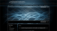 Desktop Screenshot of landbeyondproductions.com